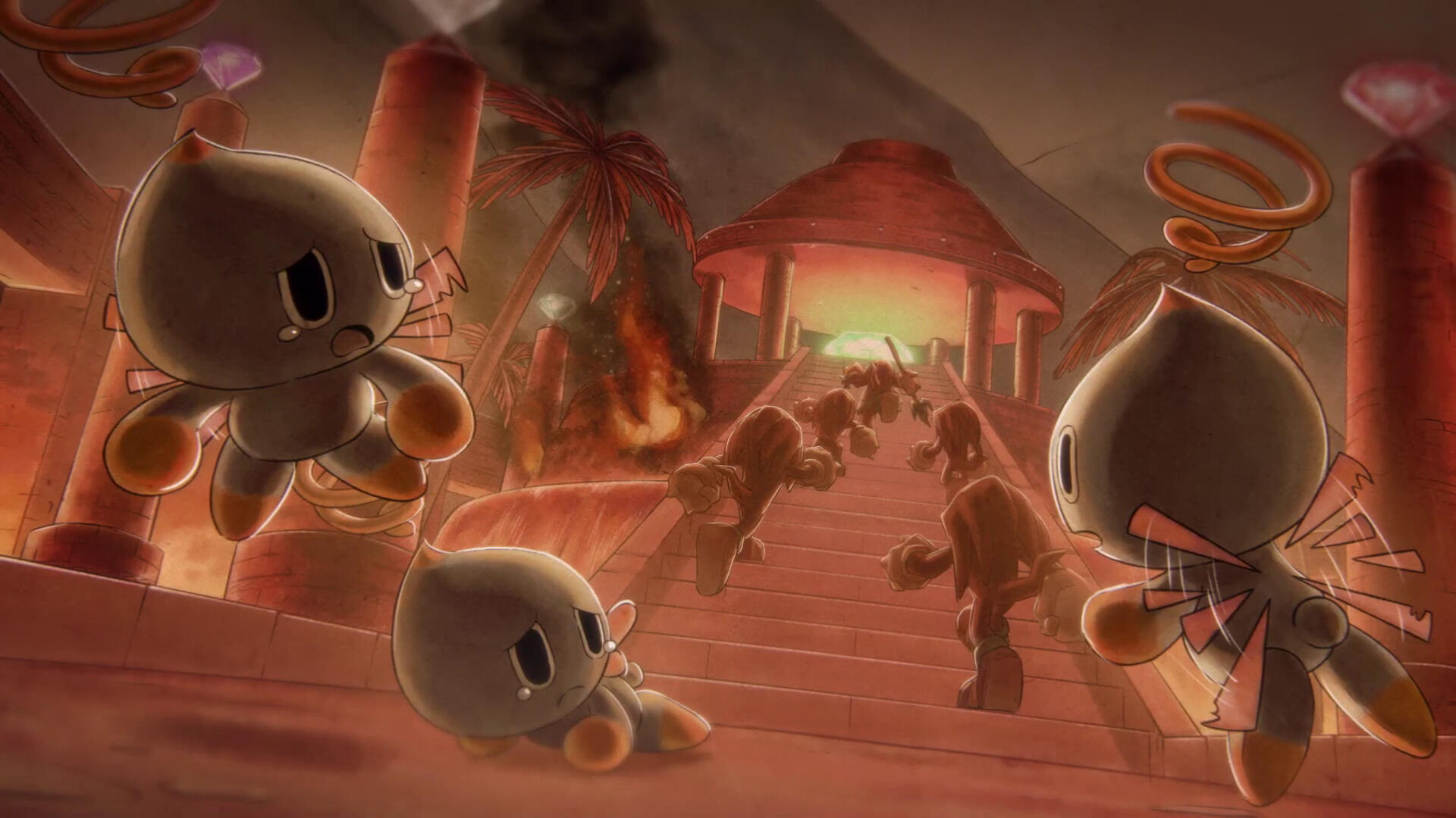 Knuckles Clan raids altar